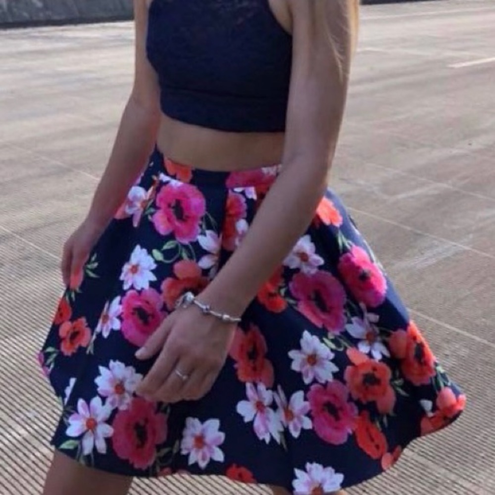 Formal Two Piece Gown Size 3/4
